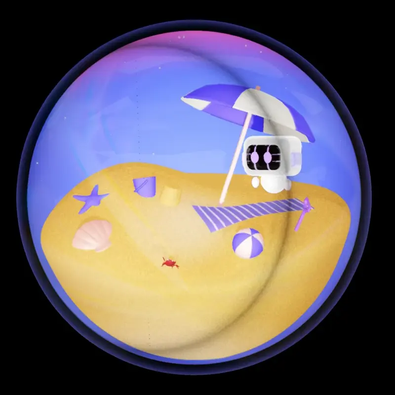 Beach animation